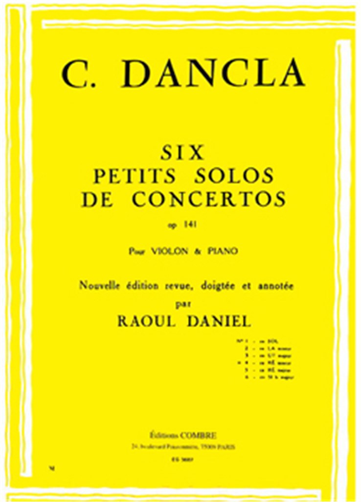 Petit solo de concerto Op.141 n°4 en ré min.